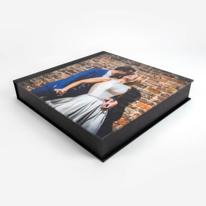 Protective Box with photo for Wedding Album