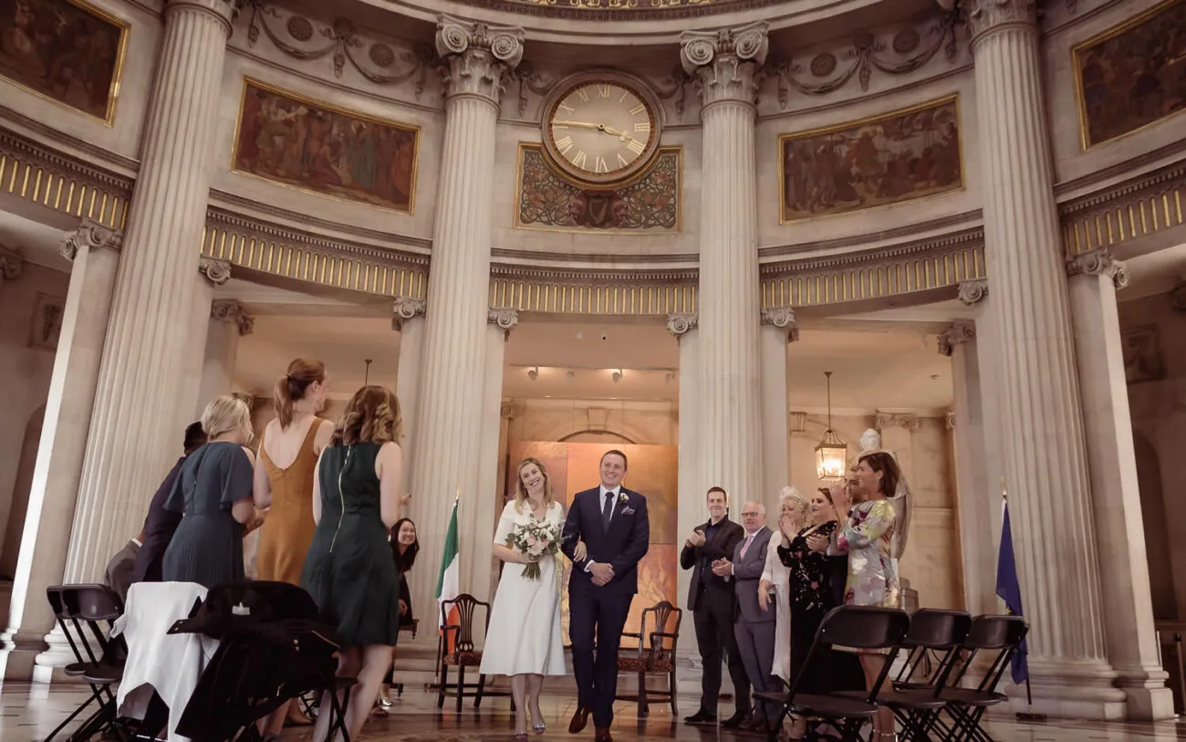 Dublin City Hall Wedding | K I | Holst Photography Ireland