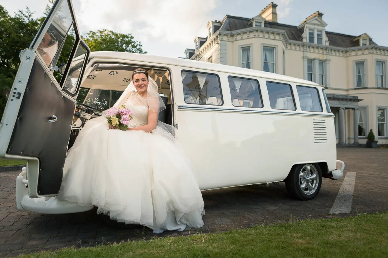 VW Wedding Van | Moyvalley Estate Kildare | Wedding Photographer Ireland