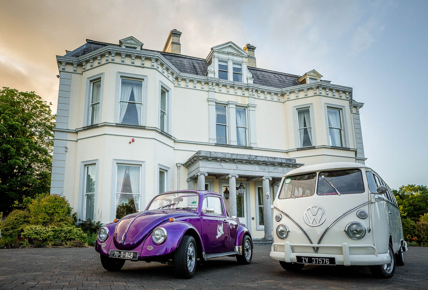 VW Campervan Wedding Car | Holst Photography Ireland